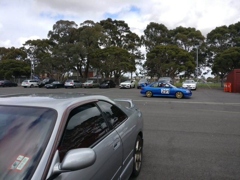 Impreza 22B. In Aus, two door Imprezas are another unicorn car. I check every Impreza I see.Looking over the shoulder of an excellent condition R33 GTS-T